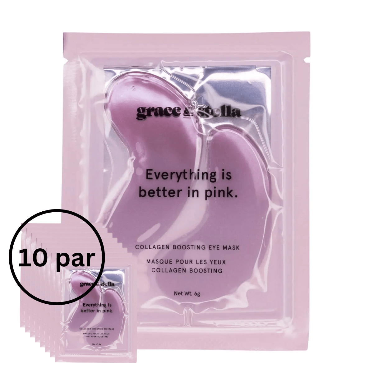 Ögonmask, eye patches (10 par)