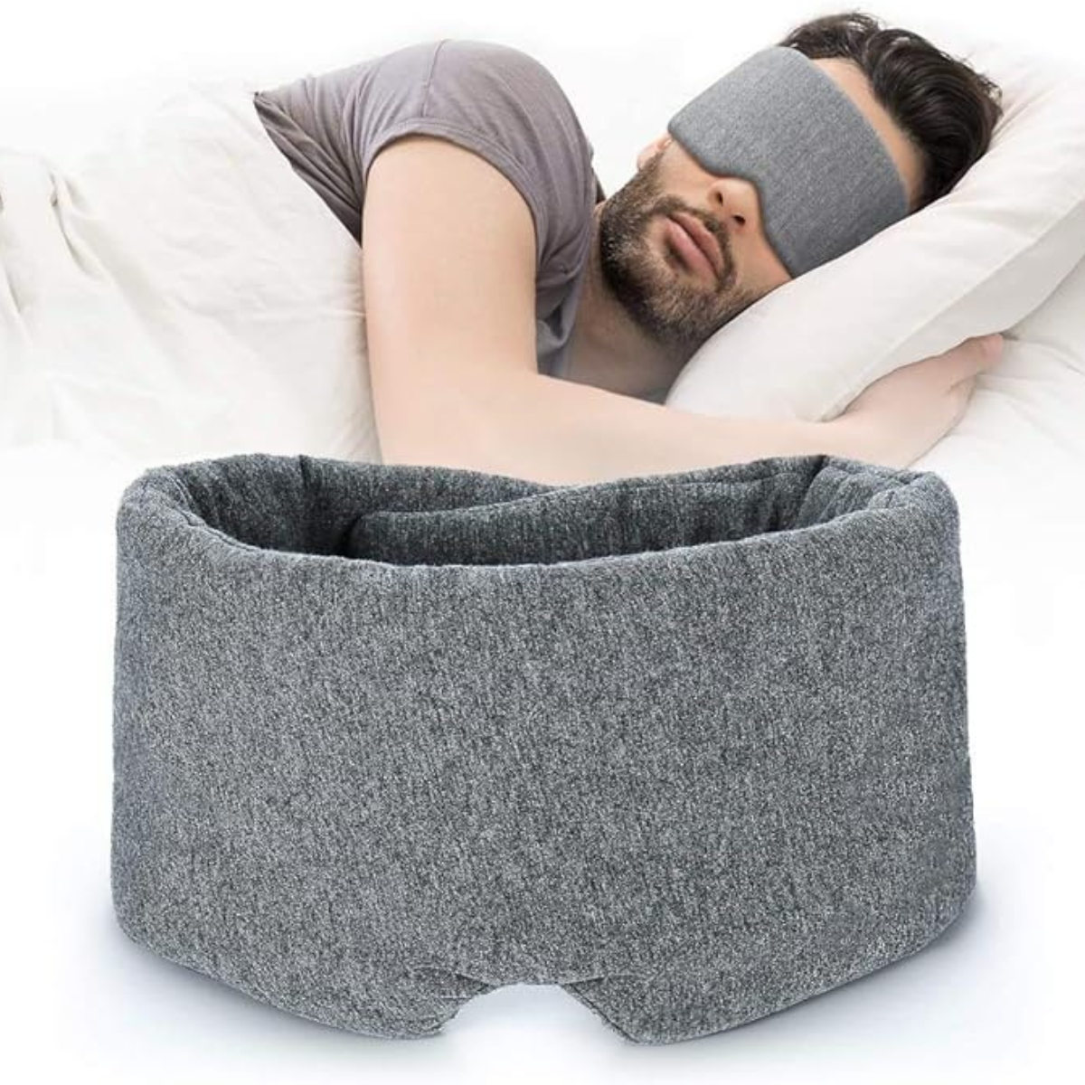 Mjuk justerbar sovmask