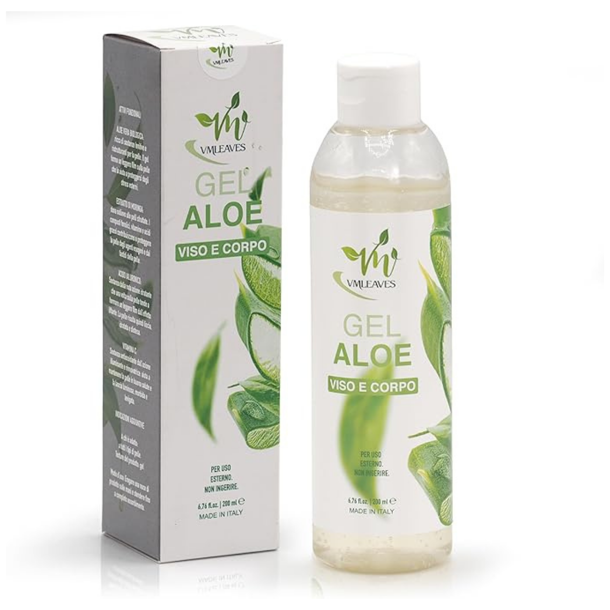 Aloe Vera Gel | 200 ml För Återfuktning & Hudlindring | Gladkropp