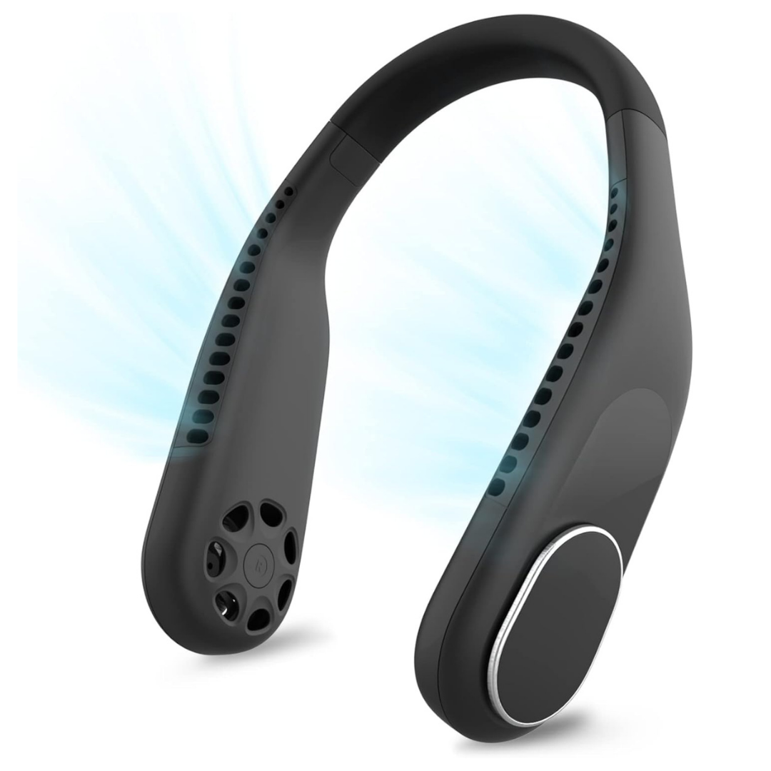 Nackfläkt med USB-laddning